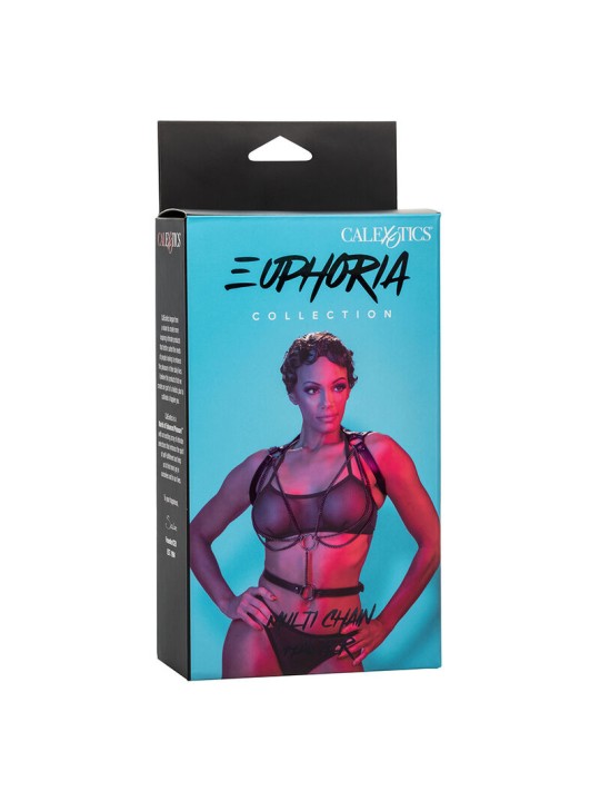 CALEXOTICS EUPHORIA ARNES ESTILO CABESTRO CON MULTIPLES CADENAS PREMIUM