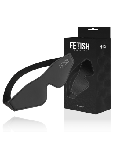 FETISH SUBMISSIVE ANTIFAZ CUERO VEGANO CON FORRO DE NEOPRENO