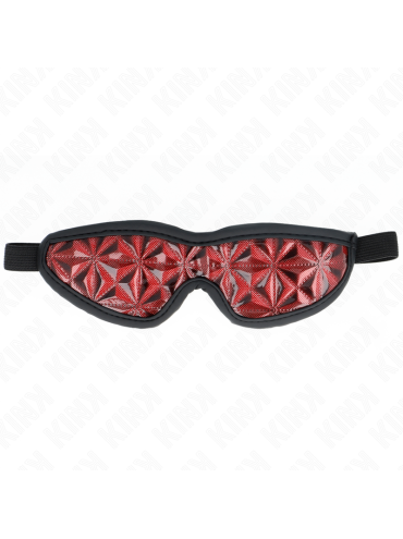 KINK VENDA CON PATRON DE DIAMANTES ROJO 205 x 6 CM