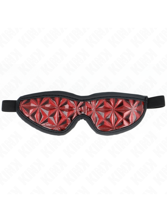 KINK VENDA CON PATRON DE DIAMANTES ROJO 205 x 6 CM
