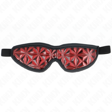 KINK VENDA CON PATRON DE DIAMANTES ROJO 205 x 6 CM