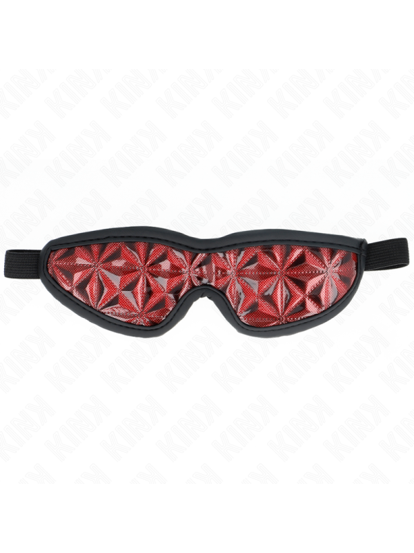 KINK VENDA CON PATRON DE DIAMANTES ROJO 205 x 6 CM