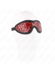 KINK VENDA CON PATRON DE DIAMANTES ROJO 205 x 6 CM