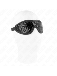 KINK VENDA CON PATRON DE DIAMANTES NEGRO 205 x 6 CM