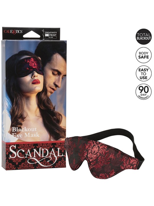 CALEXOTICS SCANDAL ANTIFAZ OPACO DETALLES ROJO