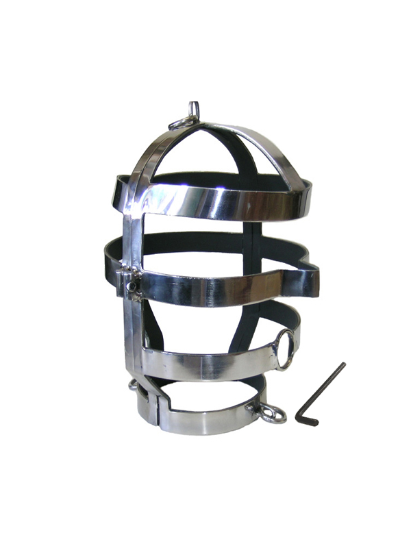 METAL HARD MASCARA CON COLLAR ACERO