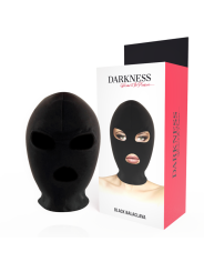 DARKNESS BDSM MASCARA SUMISION BOCA Y OJOS NEGRO