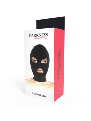 DARKNESS BDSM MASCARA SUMISION BOCA Y OJOS NEGRO