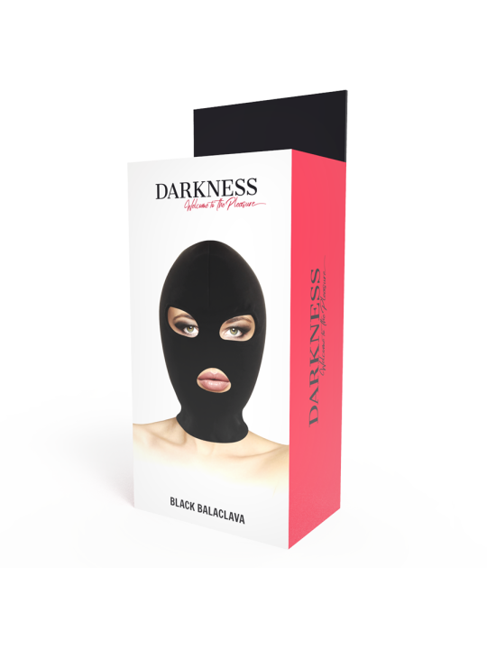DARKNESS BDSM MASCARA SUMISION BOCA Y OJOS NEGRO