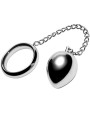 METAL HARD COCK RING 40MM CADENA CON BOLA METAL