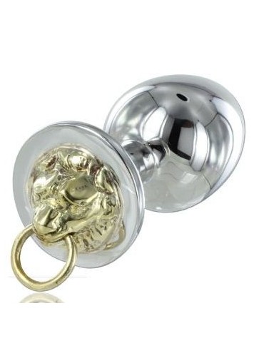 METAL HARD PLUG ANAL ACERO TIGRE