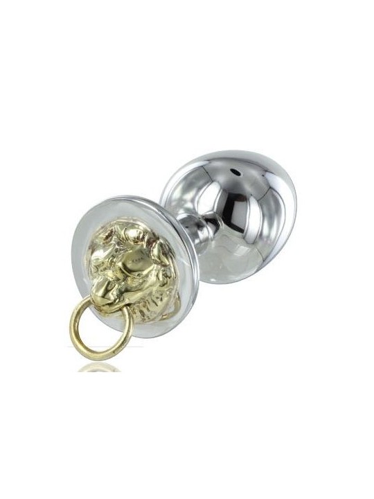 METAL HARD PLUG ANAL ACERO TIGRE