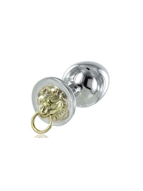 METAL HARD PLUG ANAL ACERO TIGRE