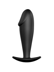 PRETTY LOVE PLUG ANAL SILICONA FORMA PENE NEGRO