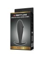 PRETTY LOVE PLUG ANAL SILICONA FORMA PENE NEGRO