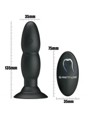 PRETTY LOVE PLUG VIBRADOR Y ROTACION POR CONTROL REMOTO
