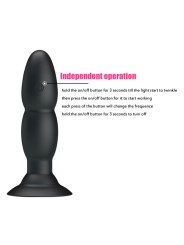 PRETTY LOVE PLUG VIBRADOR Y ROTACION POR CONTROL REMOTO