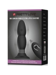 PRETTY LOVE PLUG VIBRADOR Y ROTACION POR CONTROL REMOTO