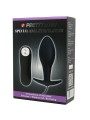 PRETTY LOVE PLUG ANAL SILICONA FORMA ANCLA 12 MODOS VIBRACION NEGRO