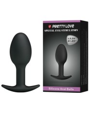 PRETTY LOVE PLUG ANAL SILICONA 65 CM NEGRO