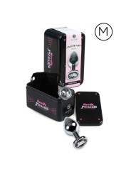 SECRETPLAY PLUG ANAL ALUMINIO TRANSPARENTE 7 CM