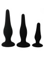 PRETTY LOVE KIT INICIACION ANAL PLUGS SILICONA