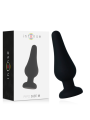 INTENSE ANAL PLUG PIPO M SILICONE NEGRO 11 CM