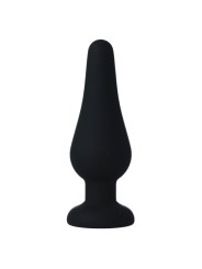 INTENSE ANAL PLUG PIPO M SILICONE NEGRO 11 CM