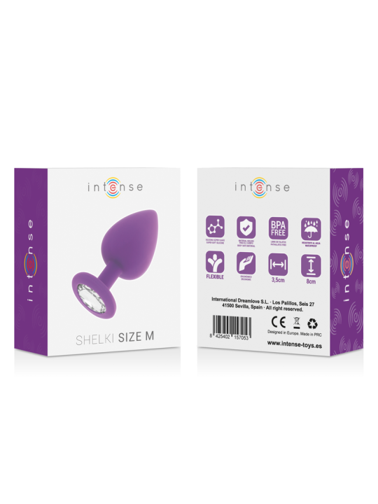 INTENSE SHELKI M PLUG ANAL LILA