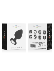 INTENSE SHELKI M PLUG ANAL NEGRO