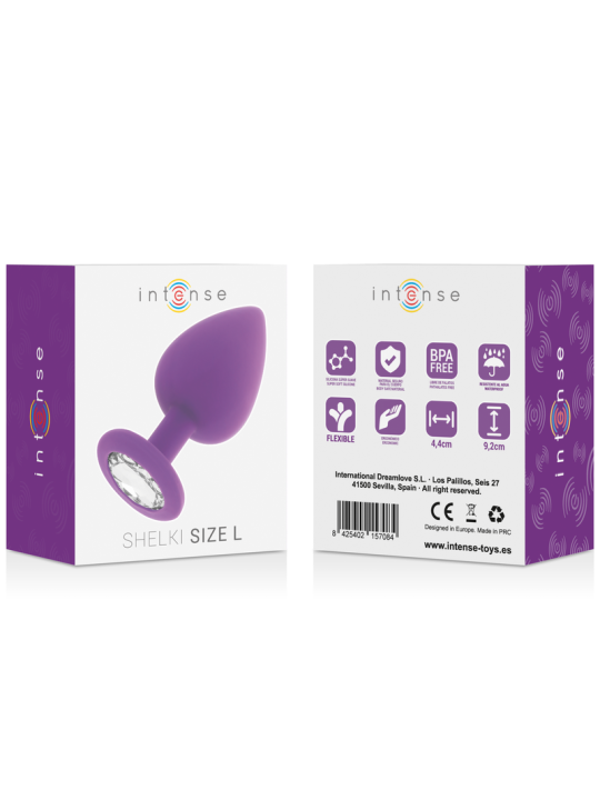 INTENSE SHELKI L PLUG ANAL LILA