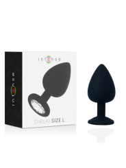 INTENSE SHELKI L PLUG ANAL NEGRO
