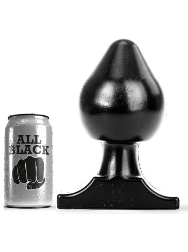 ALL BLACK ANAL PLUG 19 CM