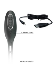 PRETTY LOVE ANILLOS PENE CON PLUG VIBRADOR