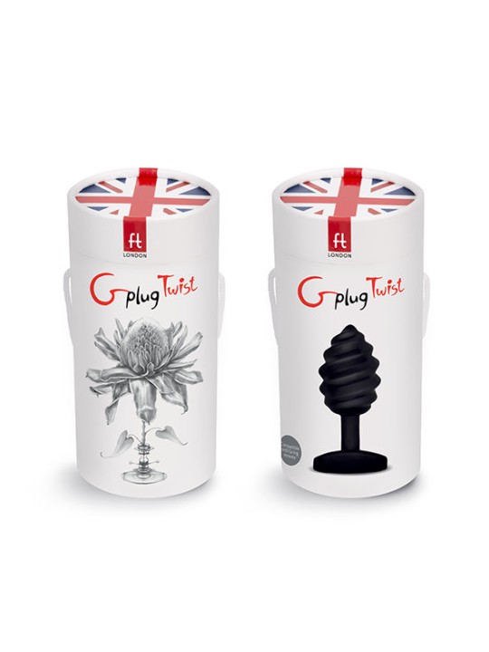 G VIBE GPLUG TWIST CON VIBRACION NEGRO