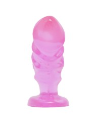 BAILE PLUG ANAL UNISEX CON VENTOSA ROSA