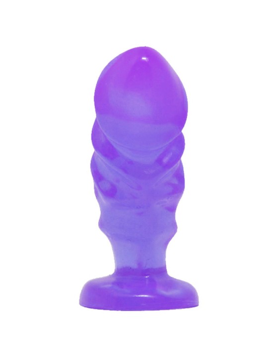 BAILE PLUG ANAL UNISEX CON VENTOSA LILA