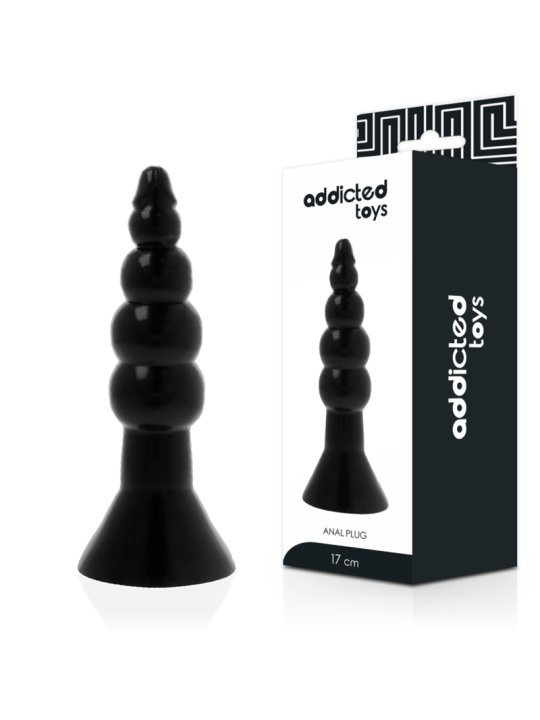 ADDICTED TOYS ANAL PLUG 17 CM NEGRO