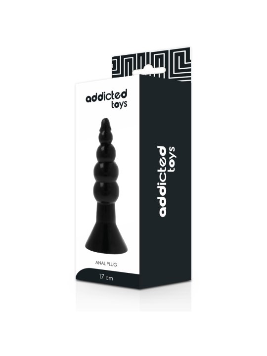 ADDICTED TOYS ANAL PLUG 17 CM NEGRO