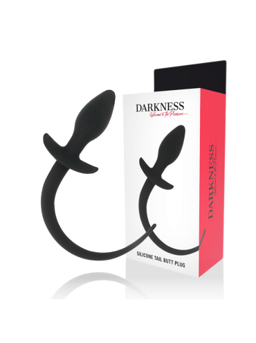 DARKNESS PLUG ANAL 28 CM SILICONA NEGRO