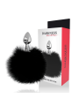DARKNESS EXTRA BUTTPLUG ANAL CON COLA NEGRO 7 CM