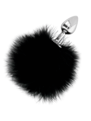 DARKNESS EXTRA BUTTPLUG ANAL CON COLA NEGRO 7 CM