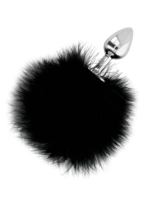 DARKNESS EXTRA BUTTPLUG ANAL CON COLA NEGRO 7 CM