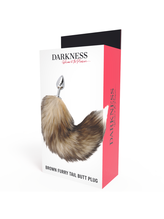 DARKNESS TAIL BUTT PLUG SILVER