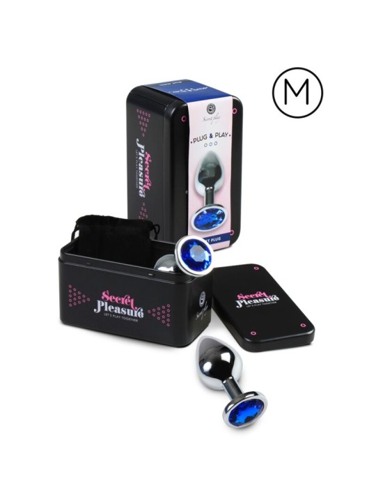 SECRETPLAY ANAL PLUG AZUL M