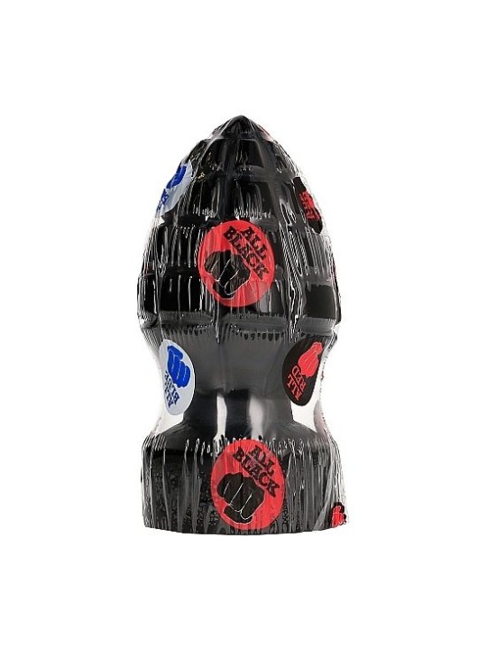 ALL BLACK PLUG ANAL 14 CM