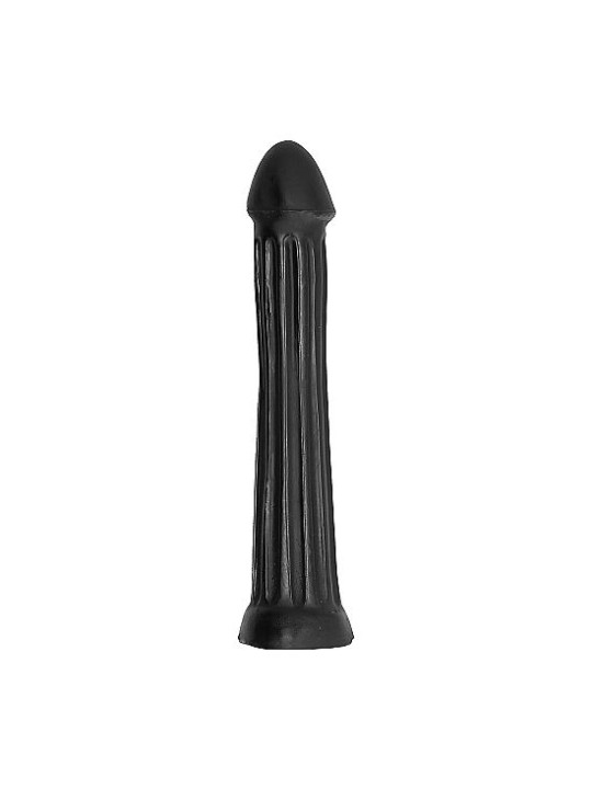 ALL BLACK PLUG DILDO 31 CM
