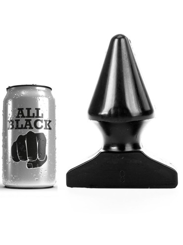 ALL BLACK ANAL PLUG 17 CM