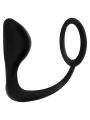 ADDICTED TOYS PLUG ANAL CON ANILLO PENE NEGRO