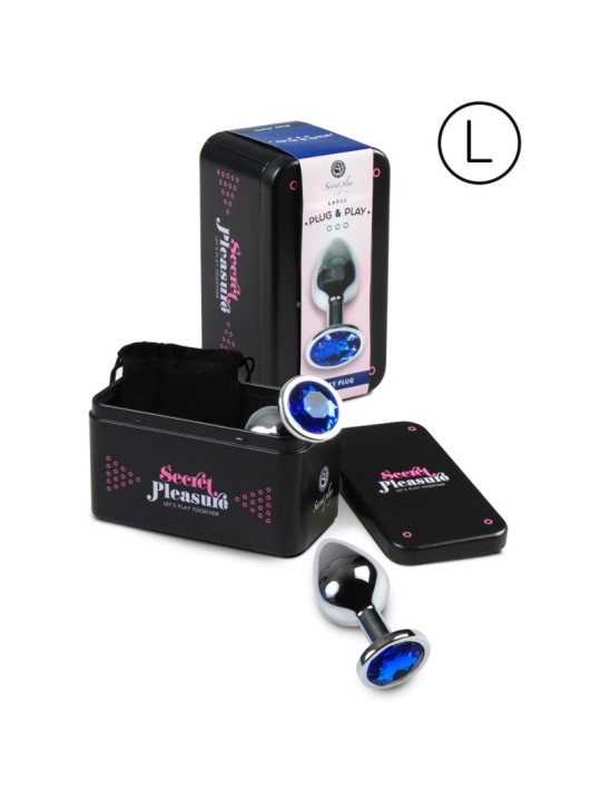 SECRETPLAY PLUG ANAL AZUL L